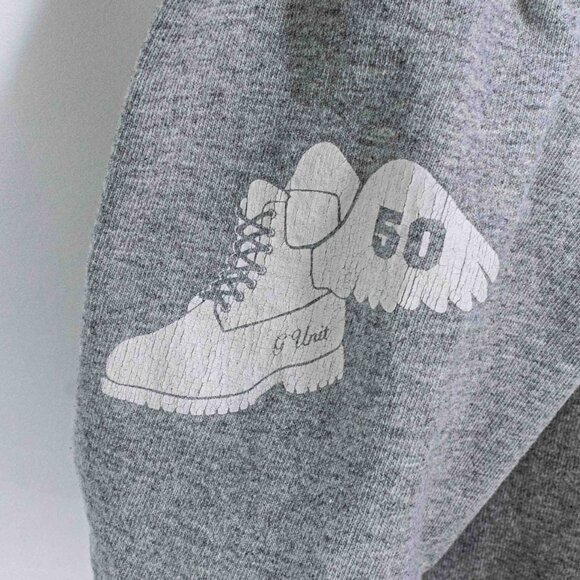 G-Unit Heavyweight Boot Wing Long Sleeve T-Shirt Ecko Unltd XL Y2K Hip Hop - Picture 12 of 15